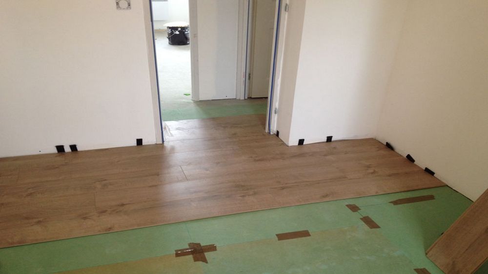 Parquet posé par Armel Entreprise dans une maison de Saint-Herblain